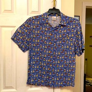 DISNEY  SHIRT/DISNEY STORE  Hawaii Button up